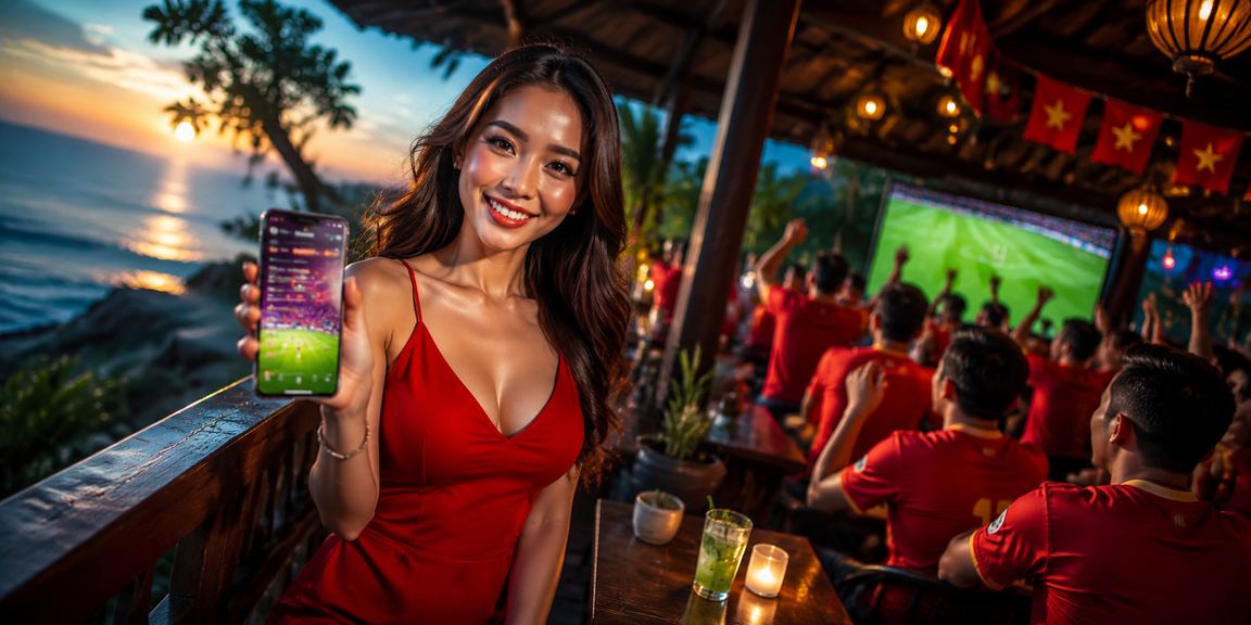 Người hâm mộ bóng đá Đà Lạt xem và đặt cược trận đấu trực tiếp trên điện thoại